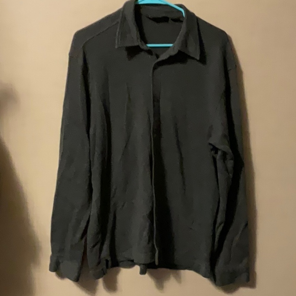 Eddie Bauer Men's Dark Gray Shirt Jacket